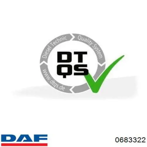 Pompa oleju 0683322 DAF
