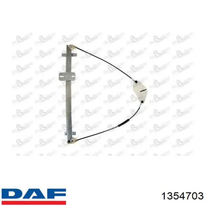 Mechanizm podnoszenia szyby drzwi przednich prawych 1354703 DAF