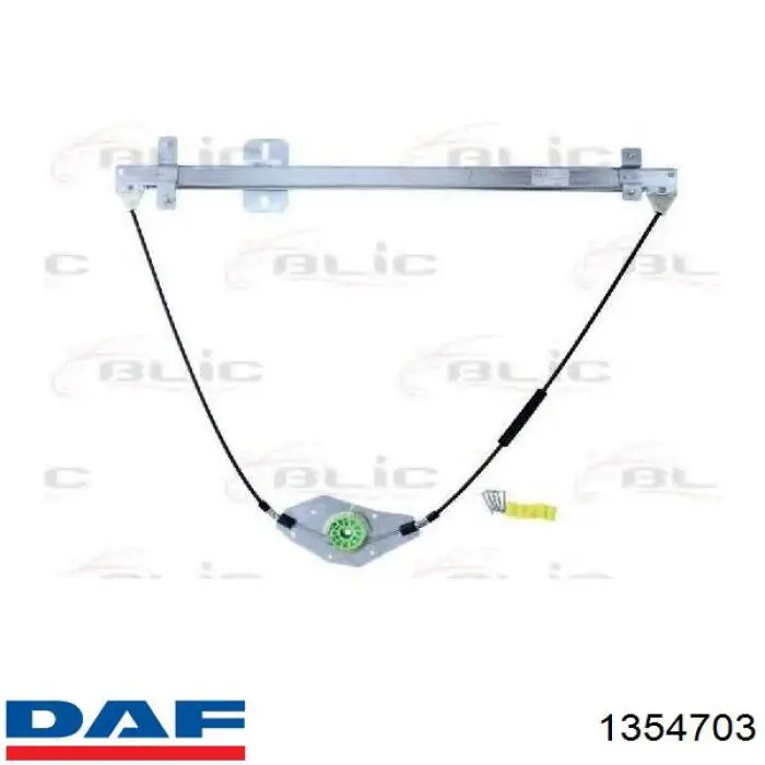 1354703 DAF Mechanizm podnoszenia szyby drzwi przednich prawych