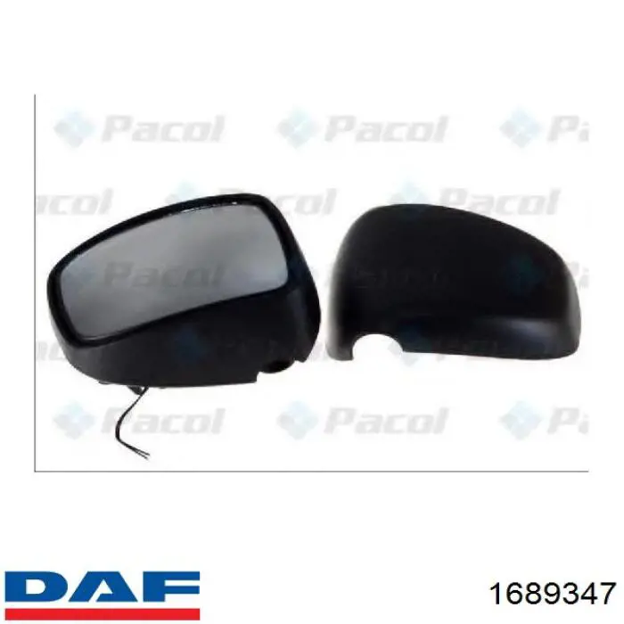 Lusterko wszteczne DAF 1689347 cena, od 60,97 USD