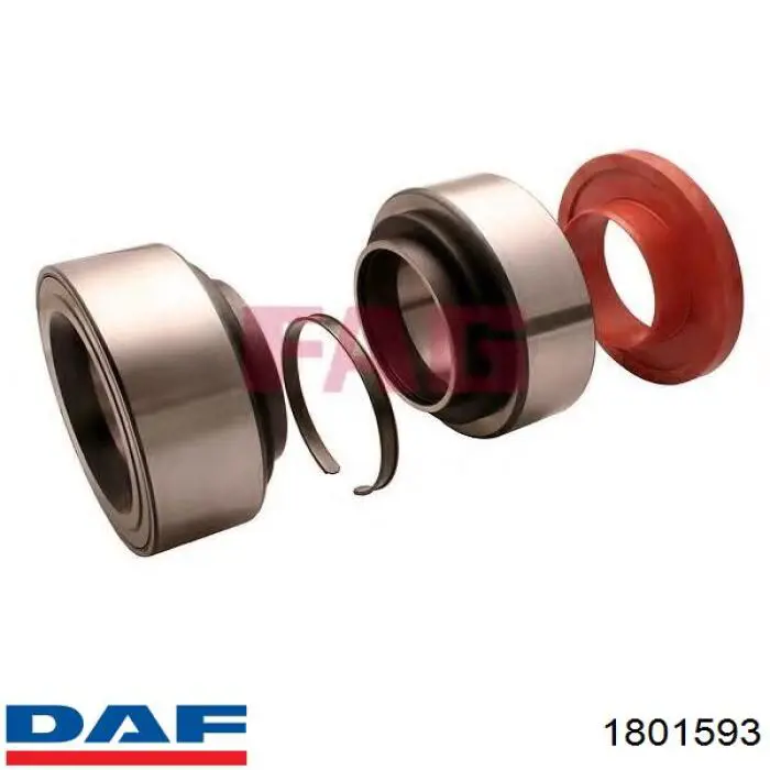 Łożysko piasty przedniej DAF 1801593 cena, od 459,01 USD