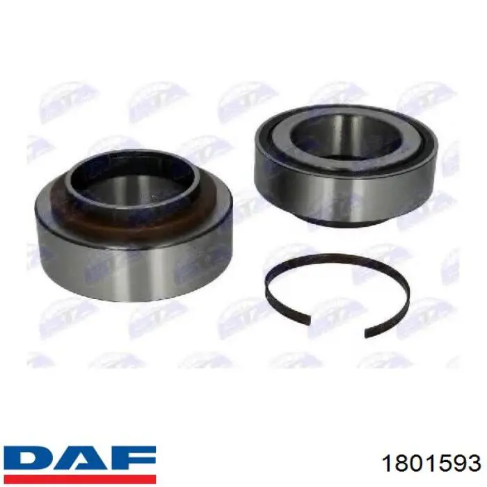 Łożysko piasty przedniej 1801593 DAF