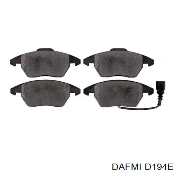 Klocki hamulcowe przednie tarczowe Dafmi D194E cena, od 30,77 USD