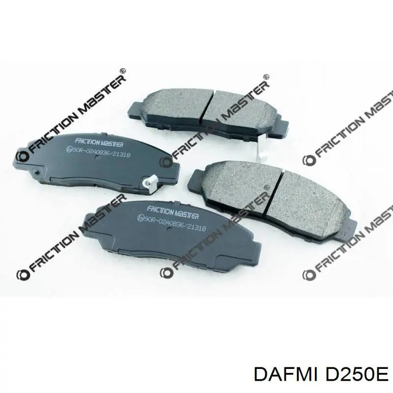 Klocki hamulcowe przednie tarczowe Dafmi D250E cena, od 21,15 USD