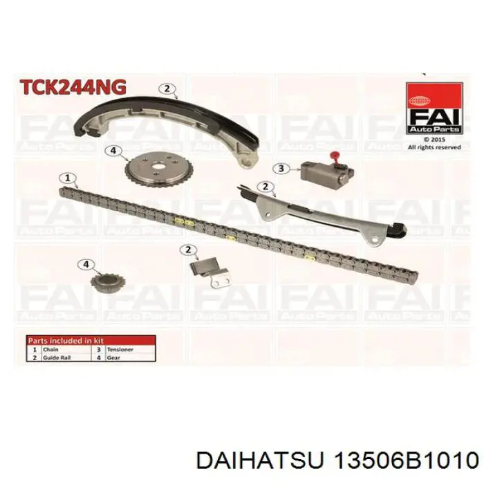 13506B1010 Toyota Łańcuch rozrządu