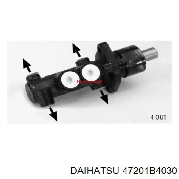 Główny cylinder hamulców Daihatsu Terios II SUV (J2) (2006 - 2018) cena, od 800,14 USD