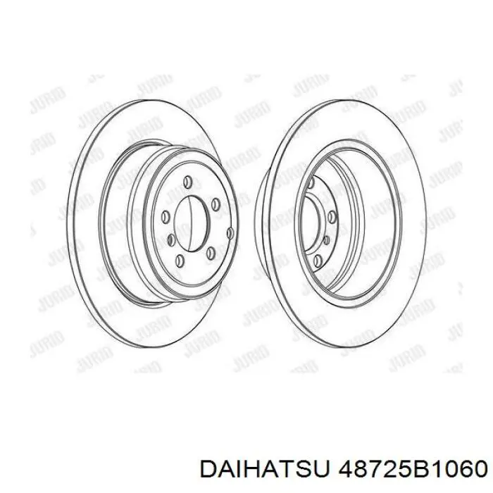 48725B1060 Daihatsu Silentblock tylnej belki