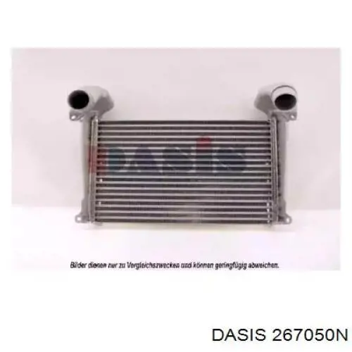 Do koszyka 267050N Dasis Chłodnica intercoolera