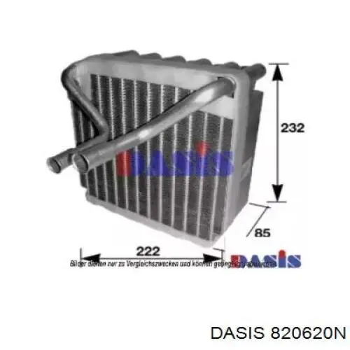 Do koszyka 820620N Dasis Parownik klimatyzacji