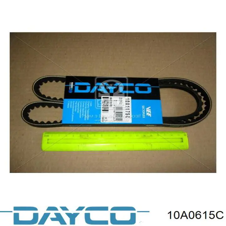 Pas napędowy mechanizmów Dayco 10A0615C cena, od 6,95 USD