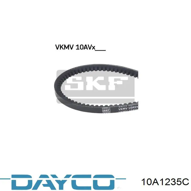10A1235C Dayco Pas napędowy mechanizmów