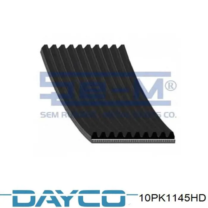Pas napędowy mechanizmów Dayco 10PK1145HD cena, od 18,86 USD