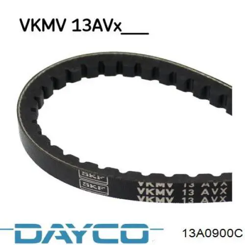 Do koszyka 13A0900C Dayco Pas napędowy mechanizmów