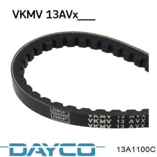 13A1100C Dayco Pas napędowy mechanizmów