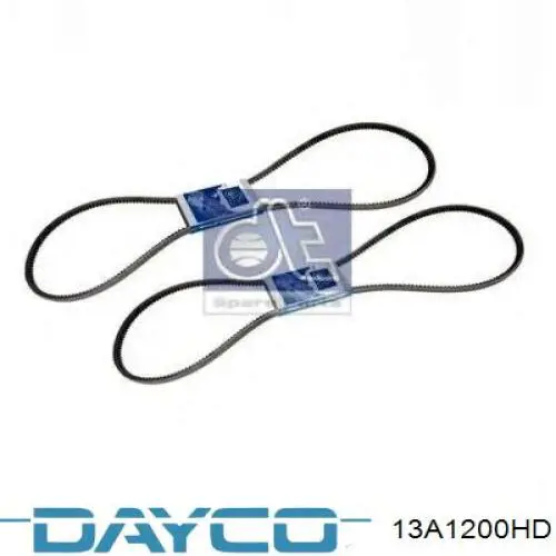 Do koszyka 13A1200HD Dayco Pas napędowy mechanizmów