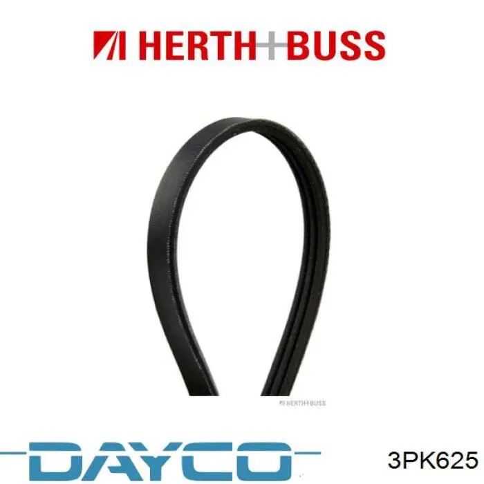 Pas napędowy mechanizmów 3PK625 Dayco
