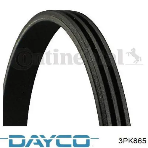 Do koszyka 3PK865 Dayco Pas napędowy mechanizmów