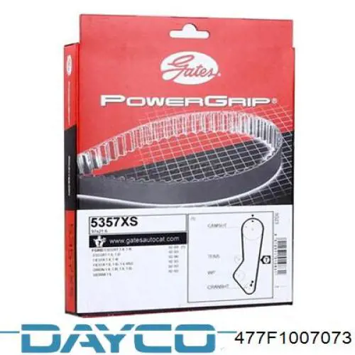 477F1007073 Dayco Pasek rozrządu
