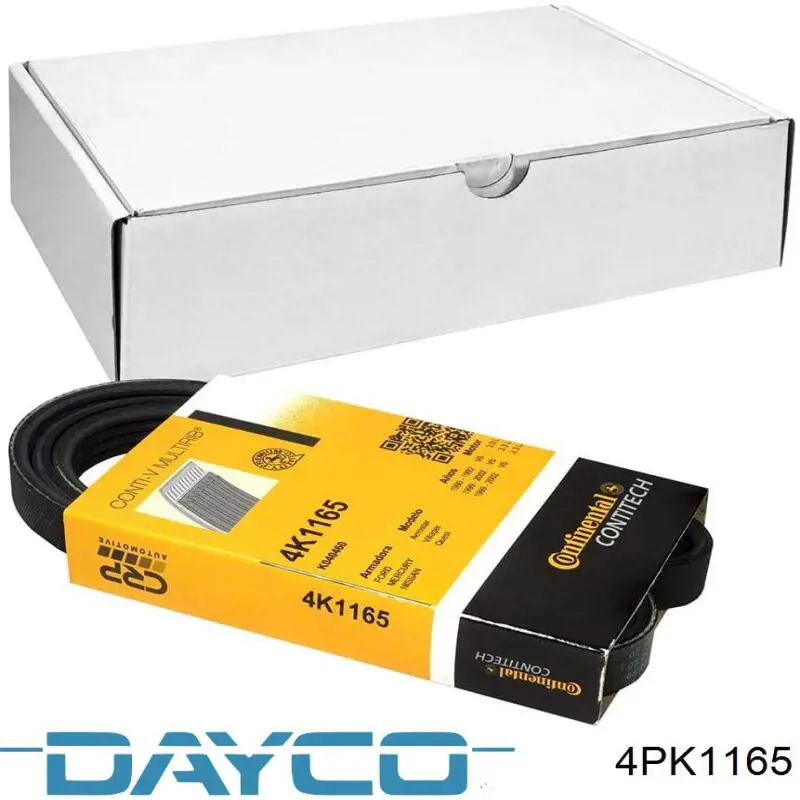 Pas napędowy mechanizmów Dayco 4PK1165 cena, od 13,76 USD