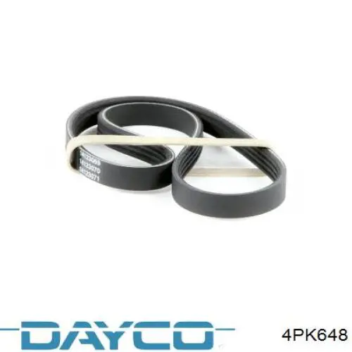 Pas napędowy mechanizmów Dayco 4PK648 cena, od 6,42 USD