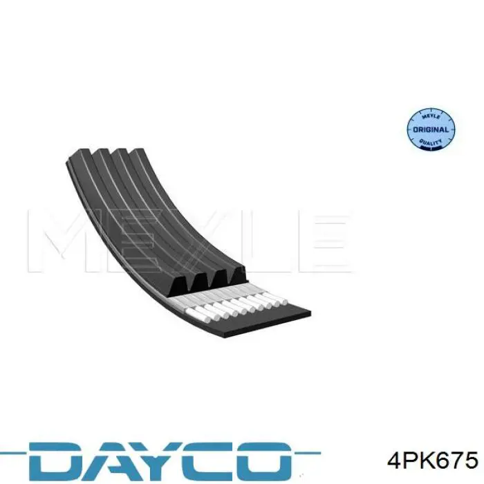 Pas napędowy mechanizmów Dayco 4PK675 cena, od 7,86 USD