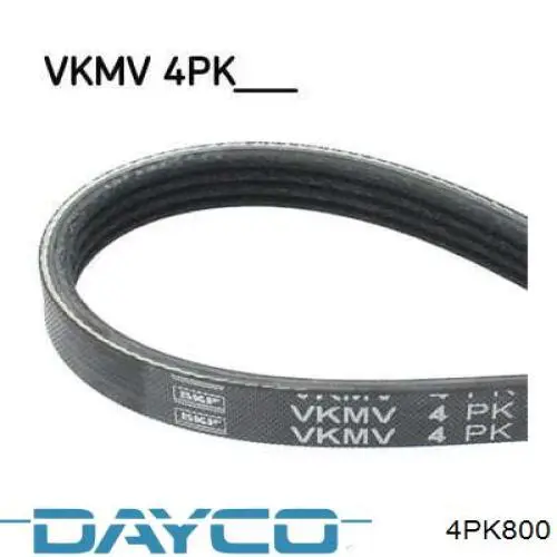 Pas napędowy mechanizmów Dayco 4PK800 cena, od 7,85 USD