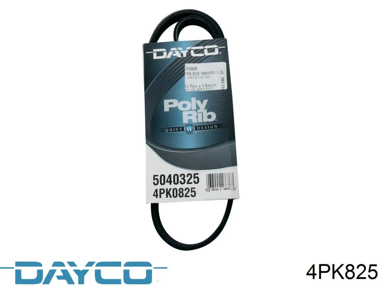 4PK825 Dayco pas napędowy mechanizmów