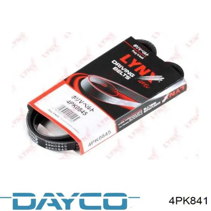 Pas napędowy mechanizmów Dayco 4PK841 cena, od 6,98 USD