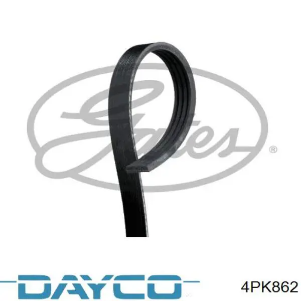 Do koszyka 4PK862 Dayco Pas napędowy mechanizmów