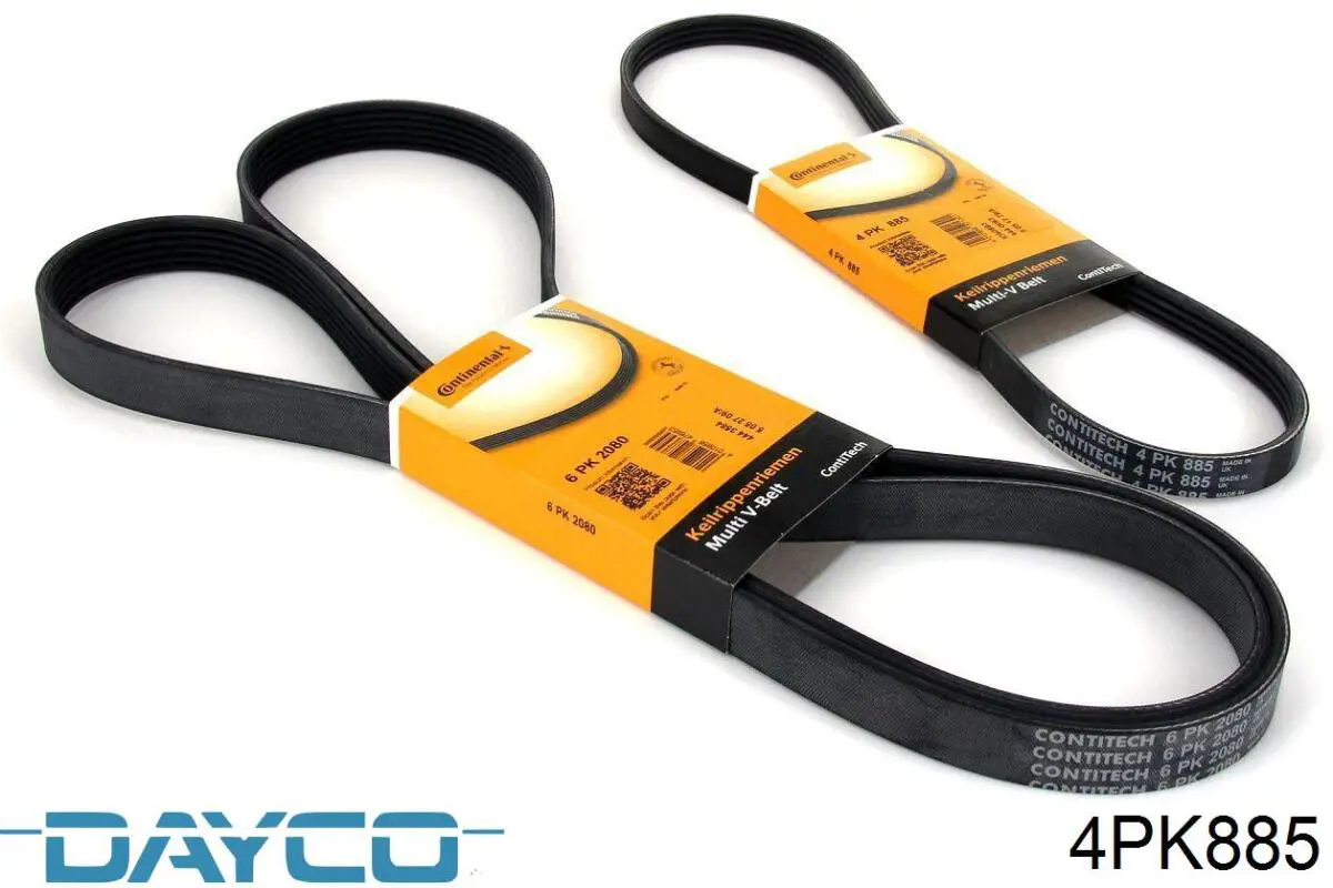 Do koszyka 4PK885 Dayco Pas napędowy mechanizmów