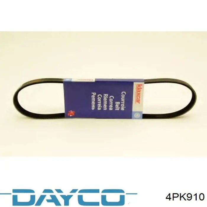 Do koszyka 4PK910 Dayco Pas napędowy mechanizmów