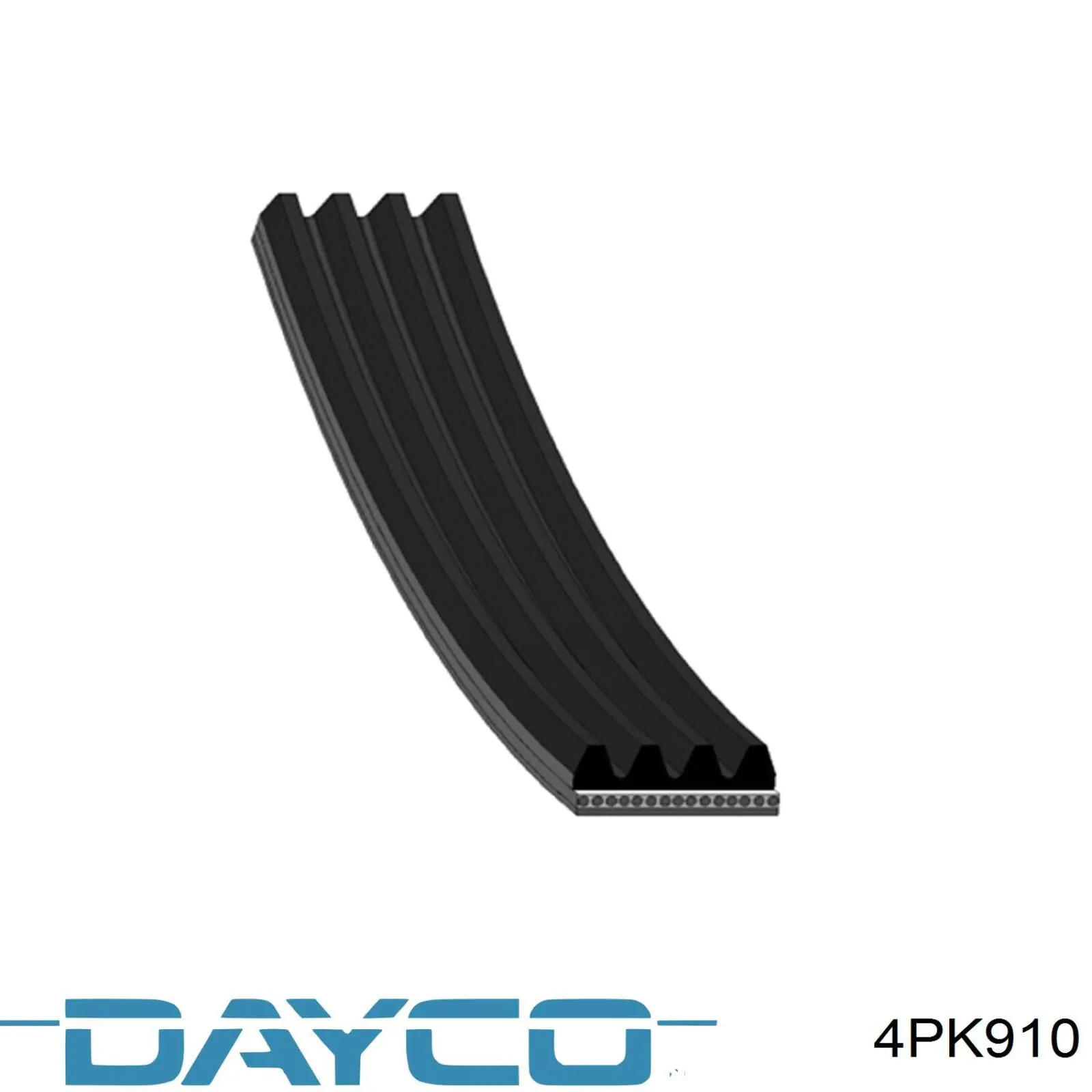 Pas napędowy mechanizmów Dayco 4PK910 cena, od 8,80 USD