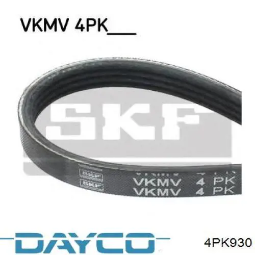 Pas napędowy mechanizmów Dayco 4PK930 cena, od 8,02 USD