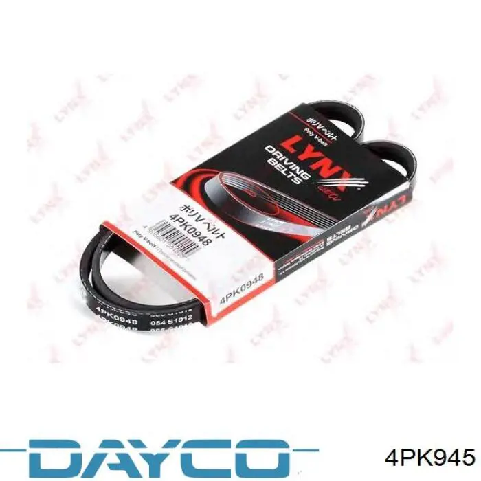 Pas napędowy mechanizmów Dayco 4PK945 cena, od 9,15 USD