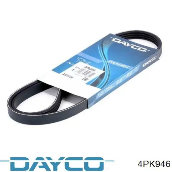 Pas napędowy mechanizmów Dayco 4PK946 cena, od 8,70 USD