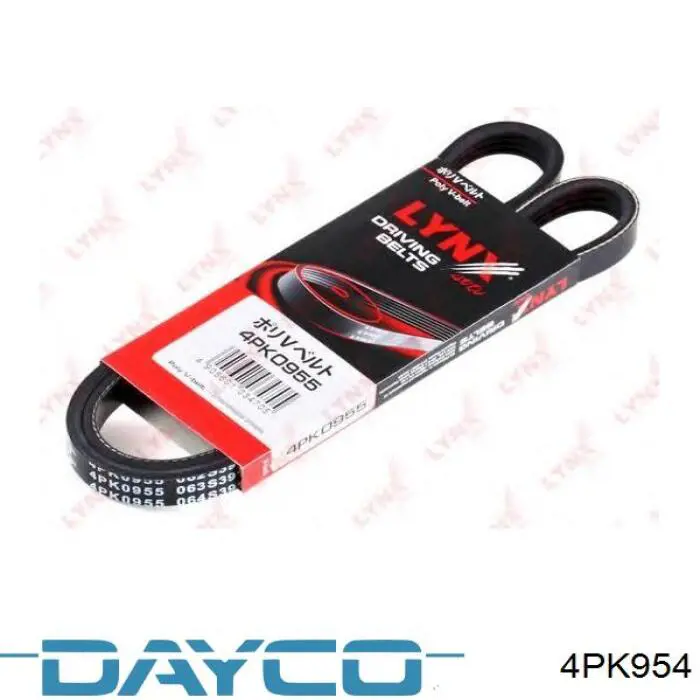 Do koszyka 4PK954 Dayco Pas napędowy mechanizmów
