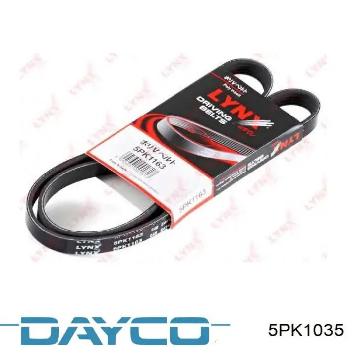 Pas napędowy mechanizmów Dayco 5PK1035 cena, od 10,03 USD
