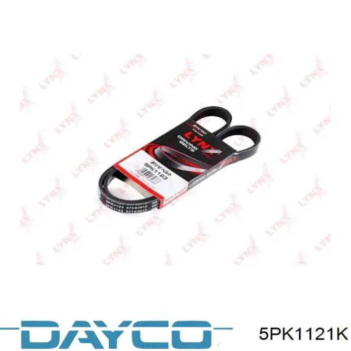 Pas napędowy mechanizmów Dayco 5PK1121K cena, od 16,74 USD