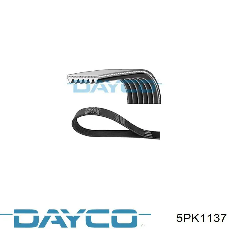 Pas napędowy mechanizmów Dayco 5PK1137 cena, od 12,73 USD