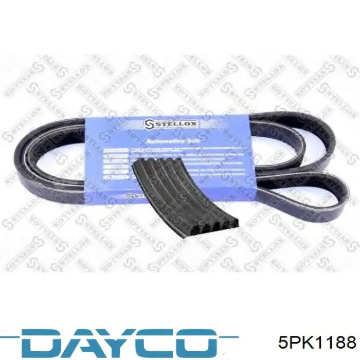 Do koszyka 5PK1188 Dayco Pas napędowy mechanizmów