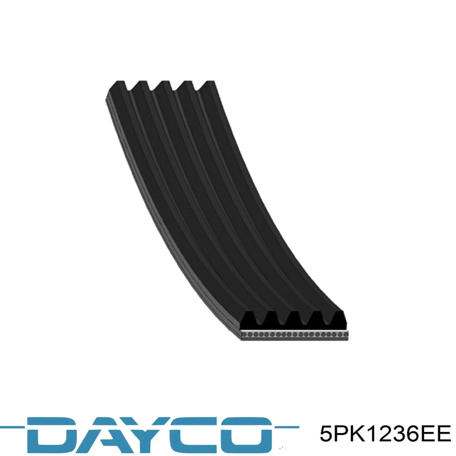 Pas napędowy mechanizmów Dayco 5PK1236EE cena, od 16,57 USD