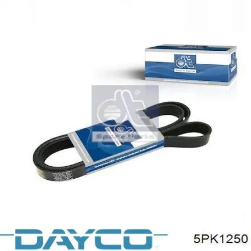 Pas napędowy mechanizmów Dayco 5PK1250 cena, od 14,98 USD