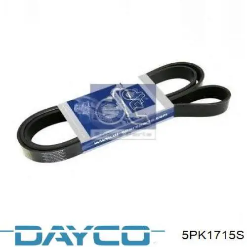 Pas napędowy mechanizmów Dayco 5PK1715S cena, od 17,38 USD