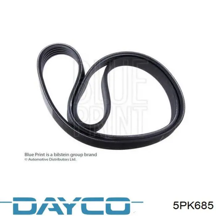 5PK685 Dayco Pas napędowy mechanizmów