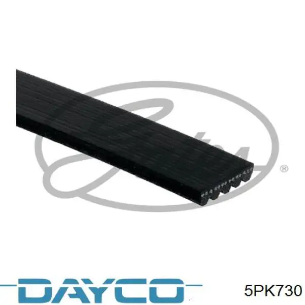 5PK730 Dayco Pas napędowy mechanizmów