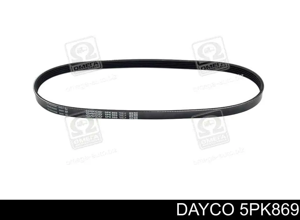 5PK869 Dayco Pas napędowy mechanizmów