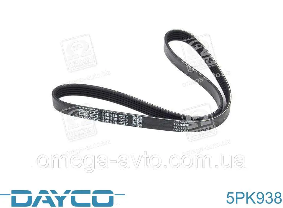 Pas napędowy mechanizmów Dayco 5PK938 cena, od 9,99 USD