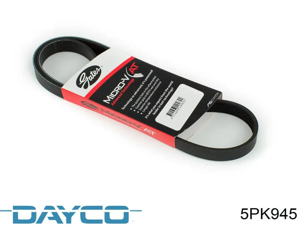 5PK945 Dayco Pas napędowy mechanizmów