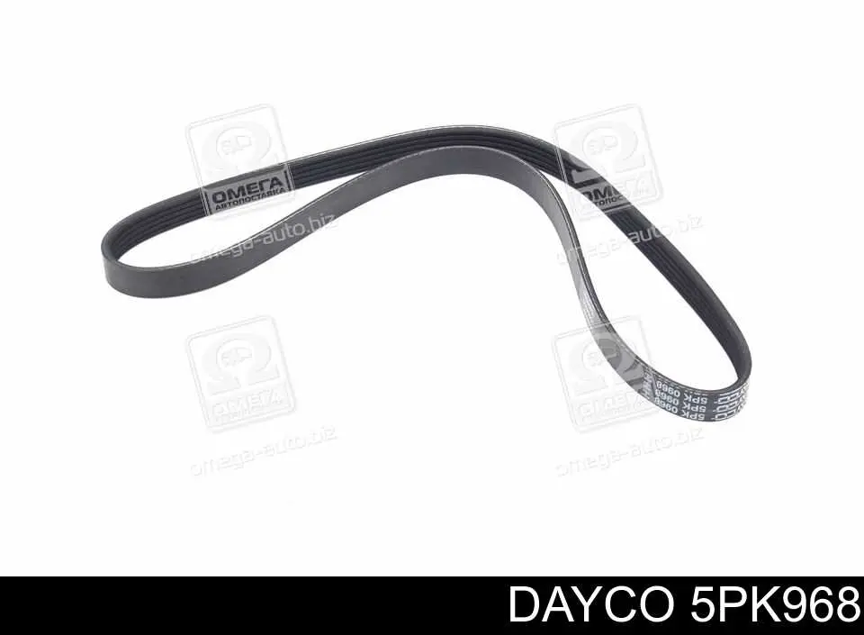 5PK968 Dayco Pas napędowy mechanizmów