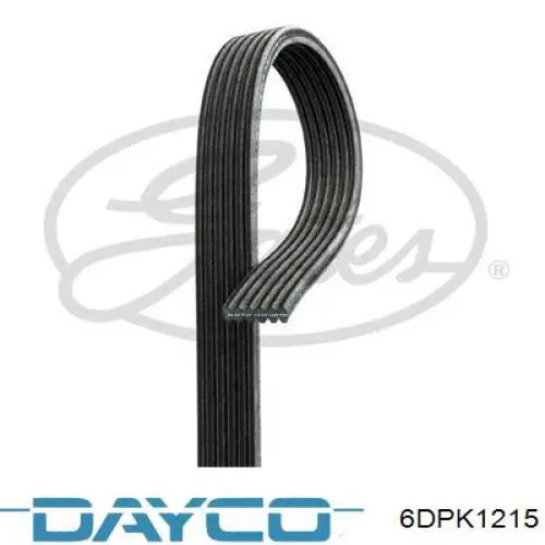 Do koszyka 6DPK1215 Dayco Pas napędowy mechanizmów